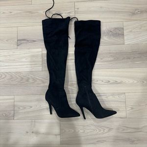 Aldo Over-The-Knee Suede Boots